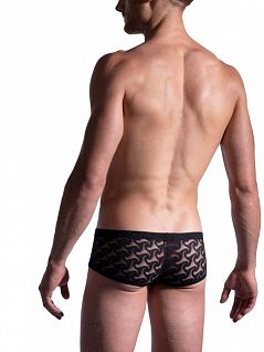 Соблазнительные брифы с современным дизайном черного цвета Manstore 211827c8000